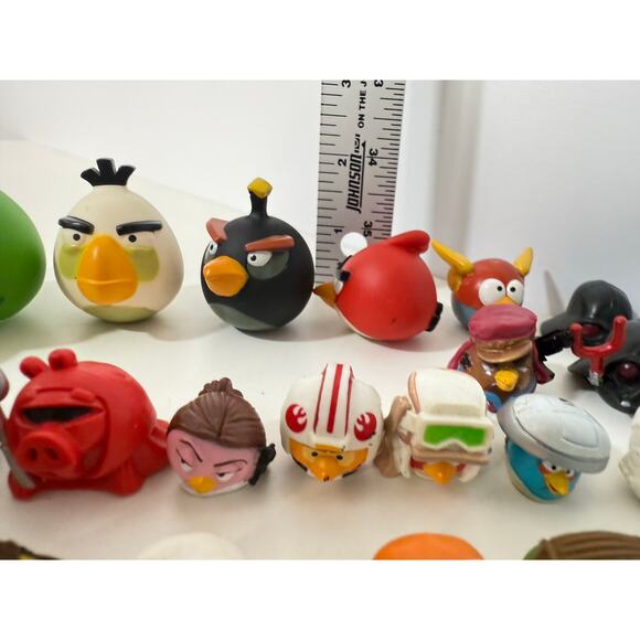 Angry Birds Star Wars Mini Bubble Head Figure Lot – 34 Figurines - Picture 8 of 10